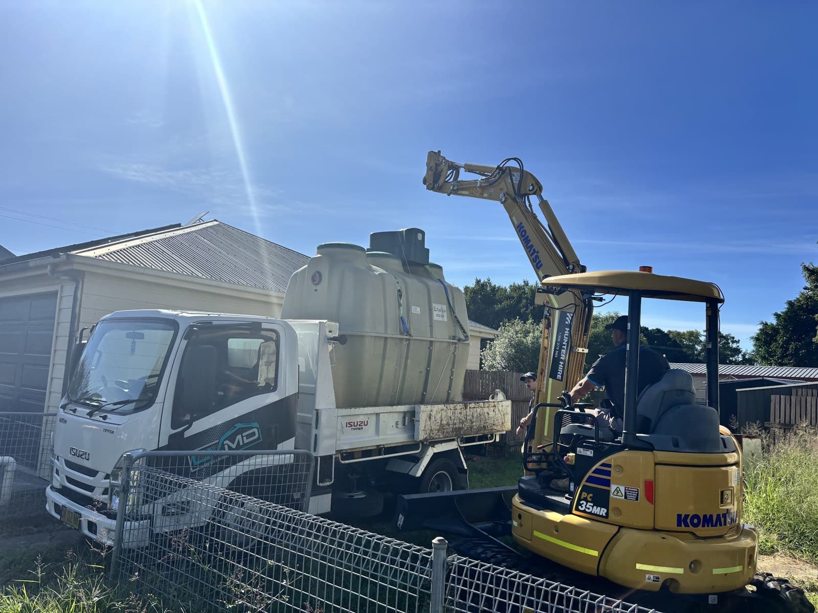 excavation drainage works